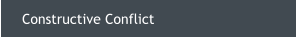Constructive Conflict