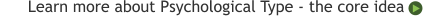 	Learn more about Psychological Type - the core idea